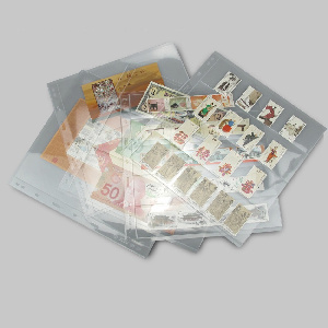 Листы-обложки широкоформатные 5C (259х279 мм) из прозрачного пластика на 5 ячеек (237х48 мм). Упаковка из 10 листов. PCCB MINGT, 810505 Листы-обложки широкоформатные 5C (259х279 мм) из прозрачного пластика на 5 ячеек (237х48 мм). Упаковка из 10 листов. PCCB MINGT, 810505