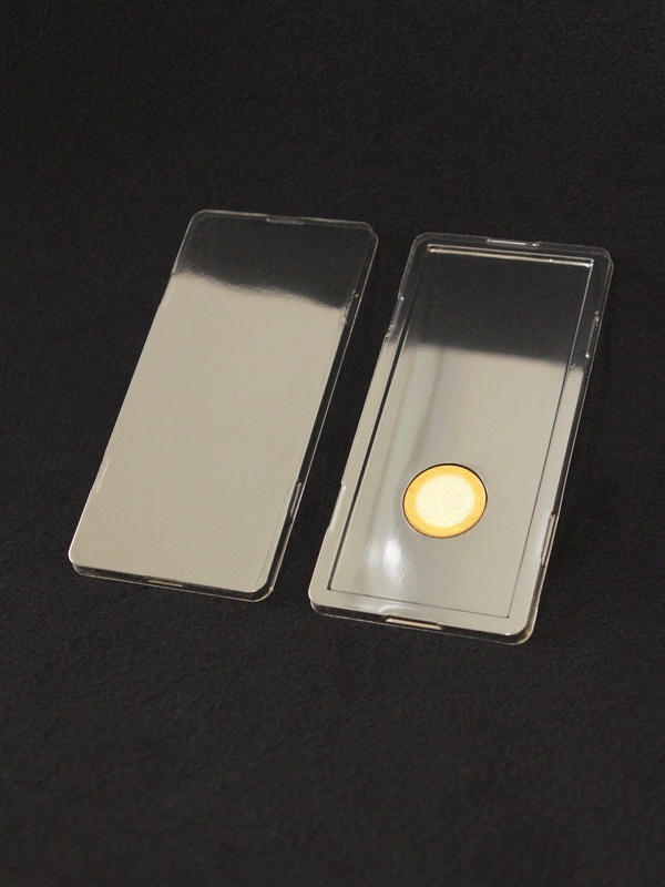 Блистер с крышкой под монету d-27 мм