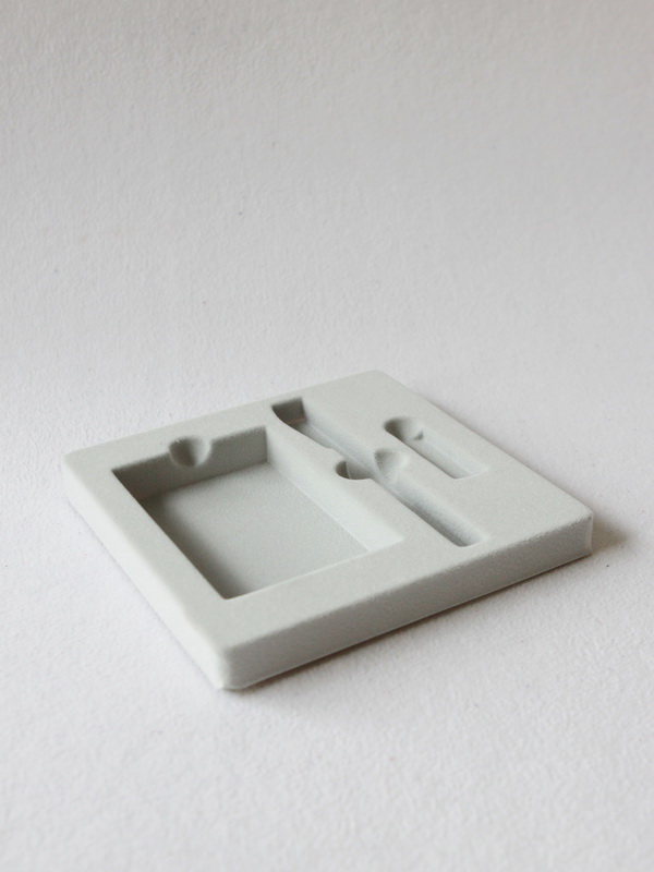 Флокированный ложемент под подарочный набор