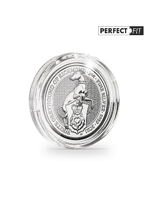 Капсулы Ultra Perfect Fit для монет Queens Beasts 2 унции серебро (38,61 мм), в упаковке 10 шт. Leuchtturm, 364945