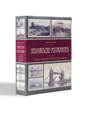 Альбом для исторических почтовых открыток (вместимость 200 шт). Leuchtturm, 348002 Альбом для исторических почтовых открыток (вместимость 200 шт). Leuchtturm, 348002