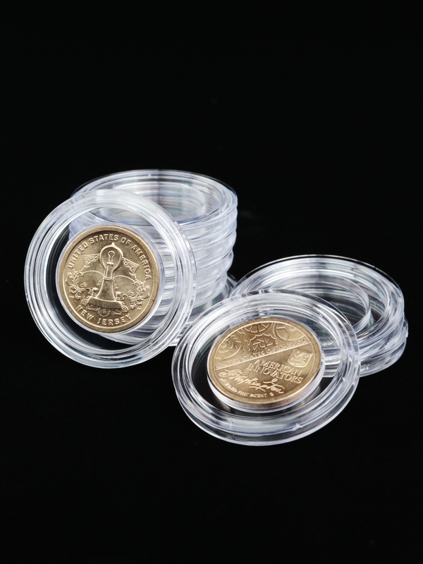 Капсулы для монет 26,5 мм (круг) (в упаковке 10 шт)