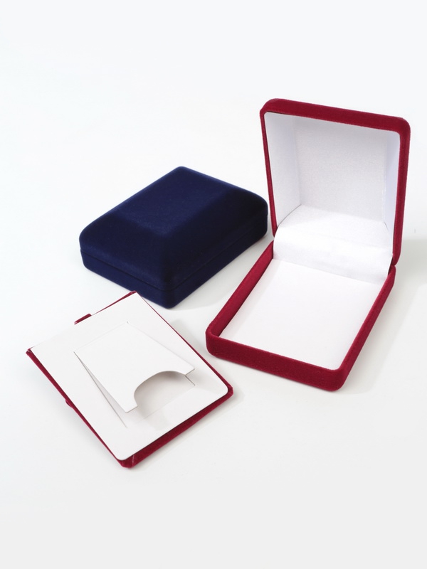 Футляр (61х79х32 мм) под комплект, тёмно-синий