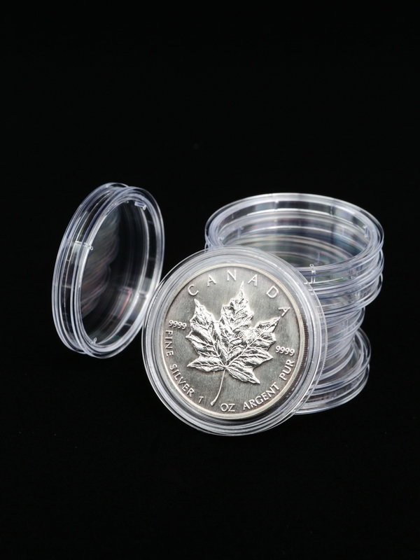 Капсулы для монет 38 мм (внешний d-46 мм) в разборе (комплектация 100 шт)