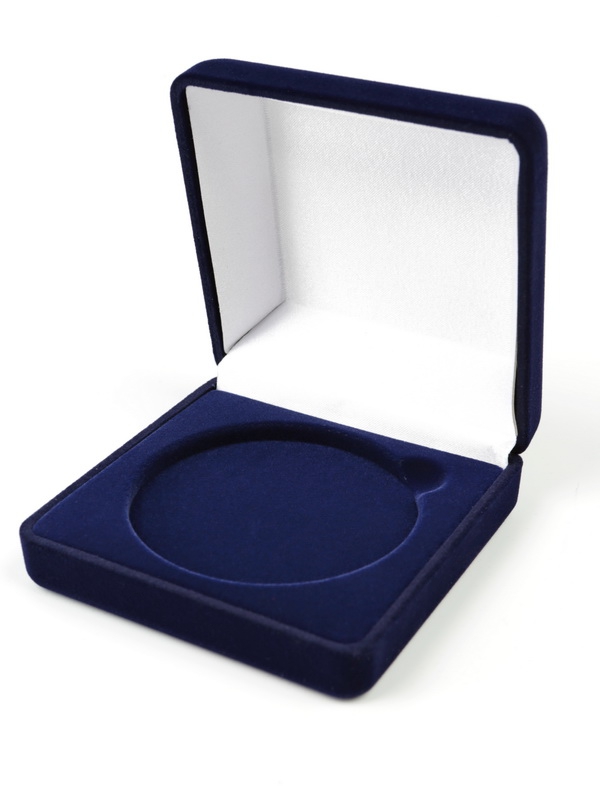 Футляр (92х92х40 мм) для монеты, медали (диаметр 70 мм, глубина 5 мм) Футляр (92х92х40 мм) для монеты, медали (диаметр 70 мм, глубина 5 мм)