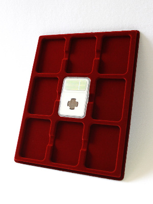 Планшет S (234х296х12 мм) для 9 слабов NGC (Америка) (61х86х8 мм)