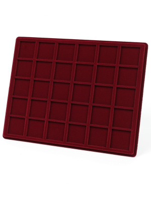 Планшет S (234х296х12 мм) на 30 ячеек (40х40х6 мм) Планшет S (234х296х12 мм) на 30 ячеек (40х40х6 мм)