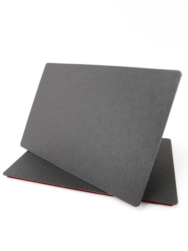  Планшет L (222х333х13 мм) для 5 обычных монет 25 рублей в капсулах и 5 цветных монет 25 рублей в блистере, тёмно-бордовый