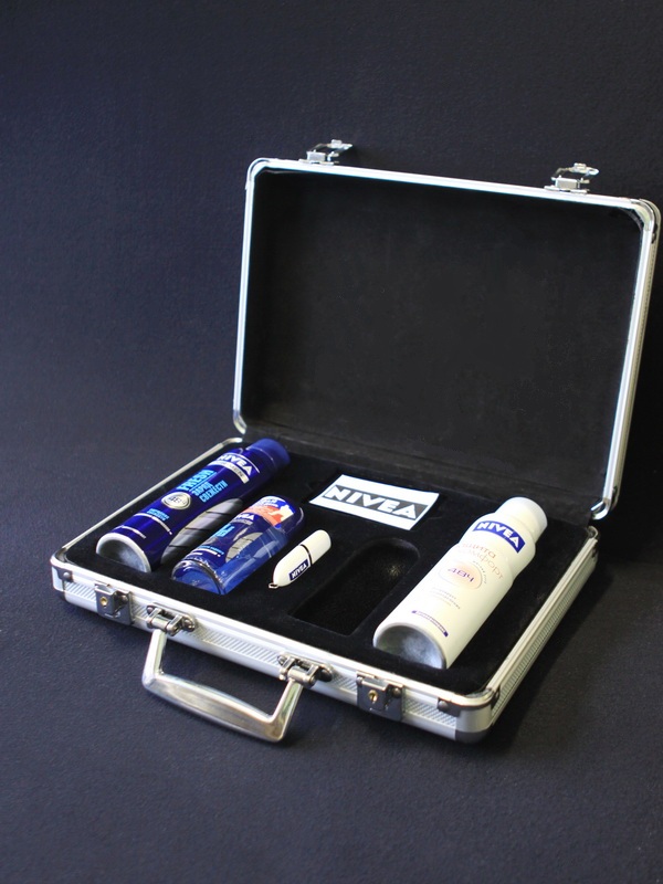 Флокированный ложемент под набор Nivea