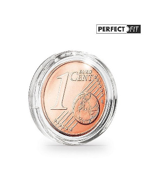 Капсулы Ultra Perfect Fit для монеты 1 евроцент (16,25 мм), в упаковке 10 шт. Leuchtturm, 365285 Капсулы Ultra Perfect Fit для монеты 1 евроцент (16,25 мм), в упаковке 10 шт. Leuchtturm, 365285