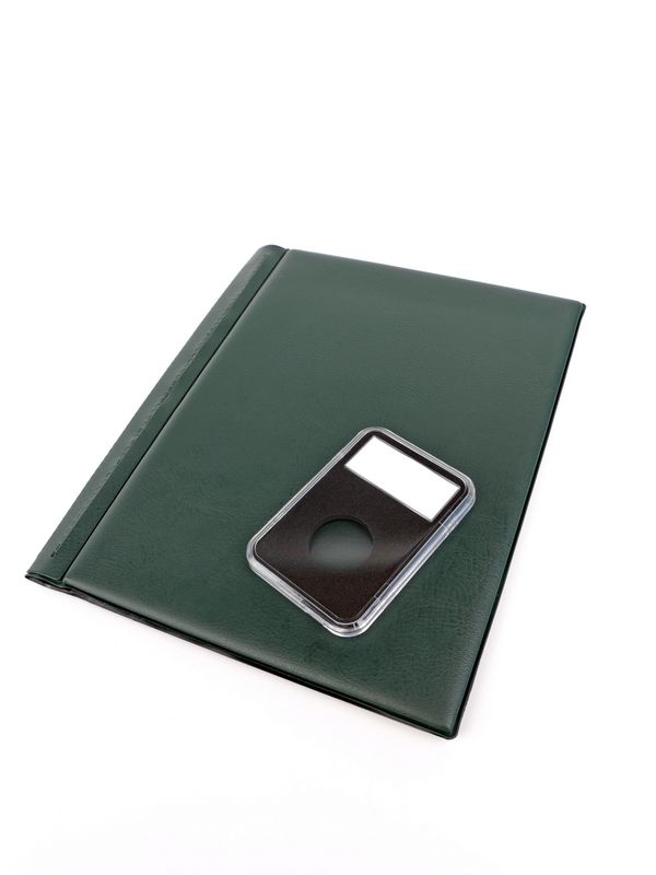 Карманный монетный альбом 192х232х13 мм для размещения 16 слабов