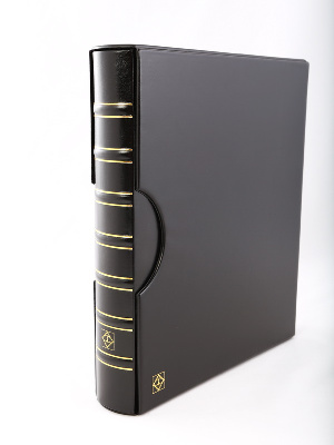 Альбом FOLIO (без листов) + шубер (защитная кассета). Чёрный. Leuchtturm, 324006 Альбом FOLIO (без листов) + шубер (защитная кассета). Чёрный. Leuchtturm, 324006