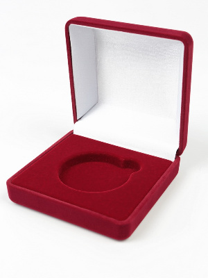 Футляр (92х92х40 мм) для монеты в капсуле (диаметр 50 мм) Футляр (92х92х40 мм) для монеты в капсуле (диаметр 50 мм)