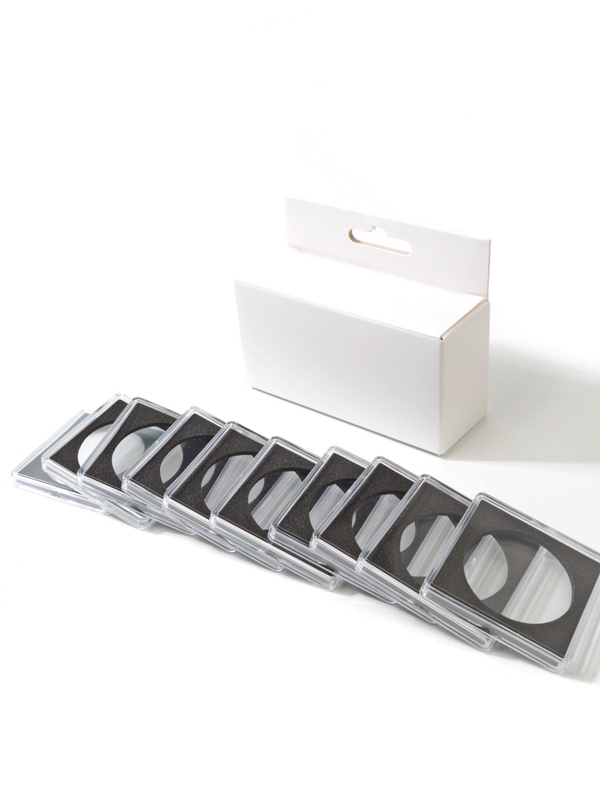 Капсулы 50х50 мм для монет 16,5 мм (в упаковке 10 шт)