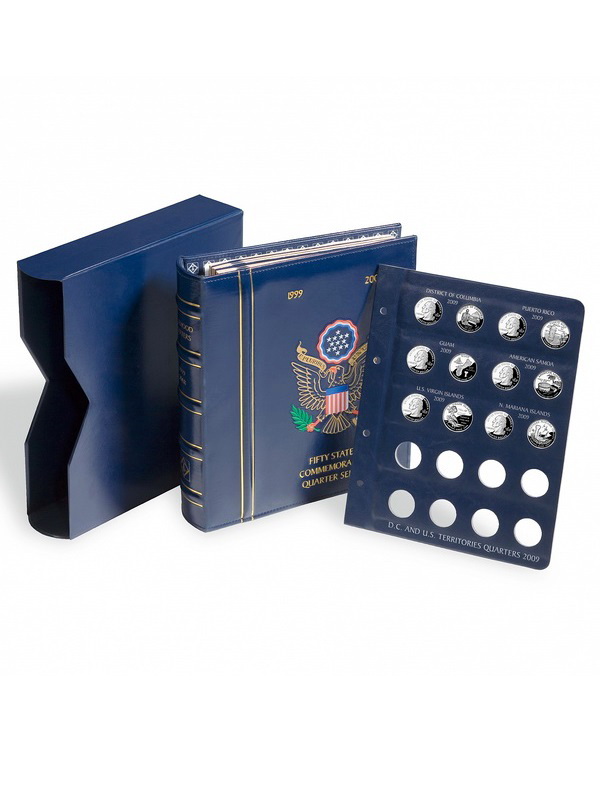 Дополнительный лист для альбома VISTA «Штаты и округа» (квотеры США). Leuchtturm, 337289 Дополнительный лист для альбома VISTA «Штаты и округа» (квотеры США). Leuchtturm, 337289