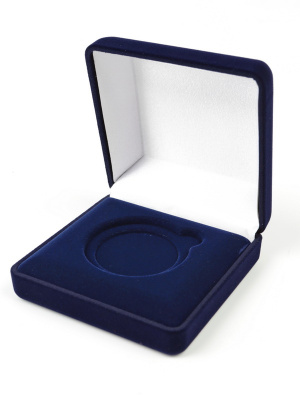 Футляр (92х92х40 мм) для монеты, медали (диаметр 50 мм, глубина 4 мм) Футляр (92х92х40 мм) для монеты, медали (диаметр 50 мм, глубина 4 мм)