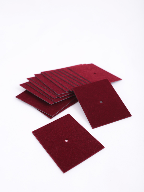 Комплект из 15 флокированных вставок с отверстиями для винтов