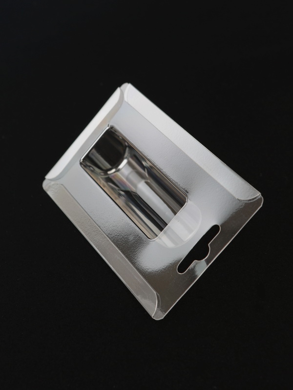 Блистер с загибом краев под изделие 25х80х25 мм. Тип 13