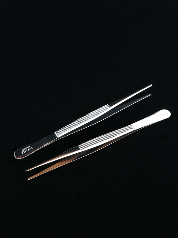 Пинцет для марок узкий заостренный, 120 мм. Prinz, 1210