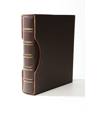 Альбом J2.0 OPTIMA-Classic (без листов) + шубер (защитная кассета). Тёмно-коричневый. PCCB MINGT, 810432