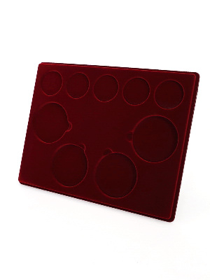 Планшет S (234х296х12 мм) для монет серии «Памятники архитектуры России». 2012 год (5 капсул d-46 мм, 4 капсулы d-74 мм) Планшет S (234х296х12 мм) для монет серии «Памятники архитектуры России». 2012 год (5 капсул d-46 мм, 4 капсулы d-74 мм)