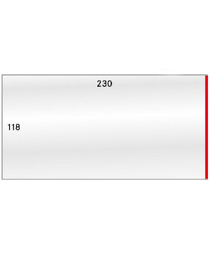 Листы-обложки для длинных писем формата DIN C6 (230х118 мм). Упаковка 50 шт. Lindner, 887P Листы-обложки для длинных писем формата DIN C6 (230х118 мм). Упаковка 50 шт. Lindner, 887P