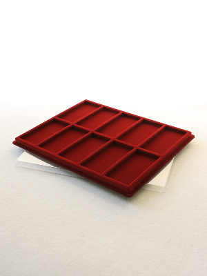 Планшет S (234х296х12 мм) на 10 ячеек (101х49х7 мм)