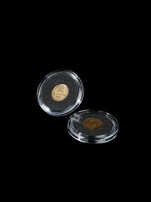 Капсула с дистанционным кольцом для монеты 18 мм