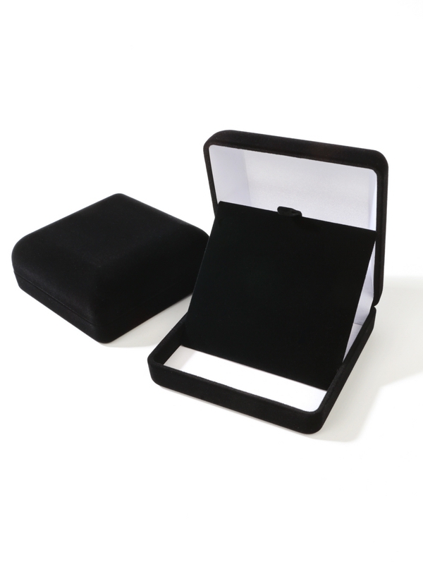  Футляр (92х92х40 мм) с универсальной подложкой, чёрный