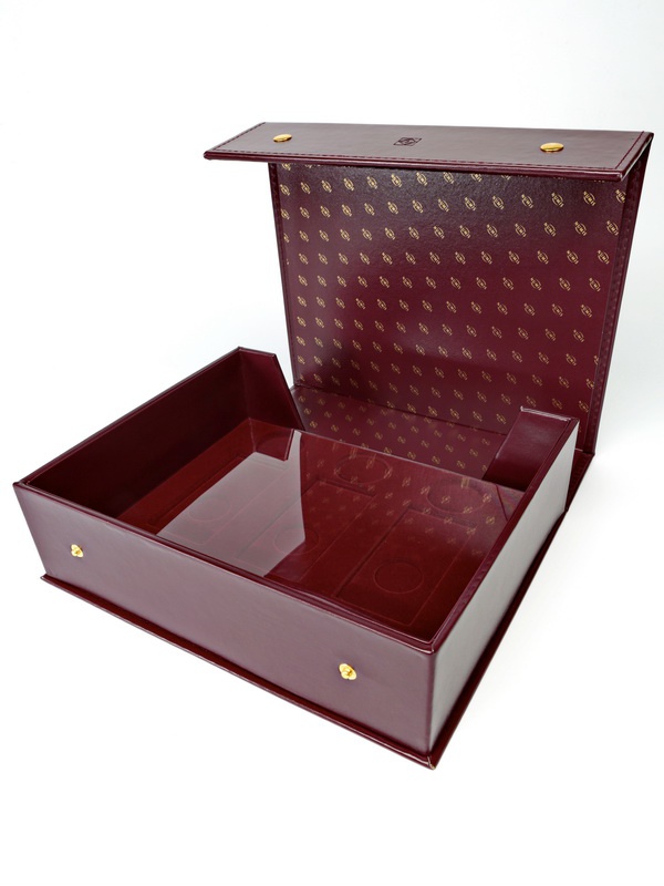  Папка низкая для планшетов (новое исполнение). Серия S, тёмно-бордовый