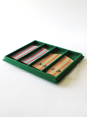 Планшет S (243х304х21 мм) на 4 ячейки (210х64х17 мм)