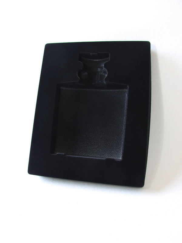 Флокированный ложемент под бутылку