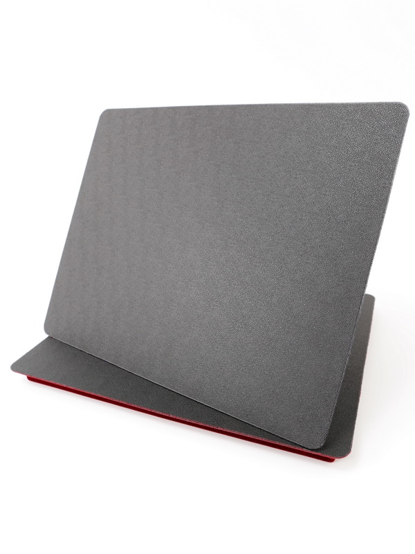  Планшет S (234х296х12 мм) на 8 капсул Leuchtturm CAPS XL 21-62. Для монет диаметром от 21 до 62 мм, тёмно-бордовый