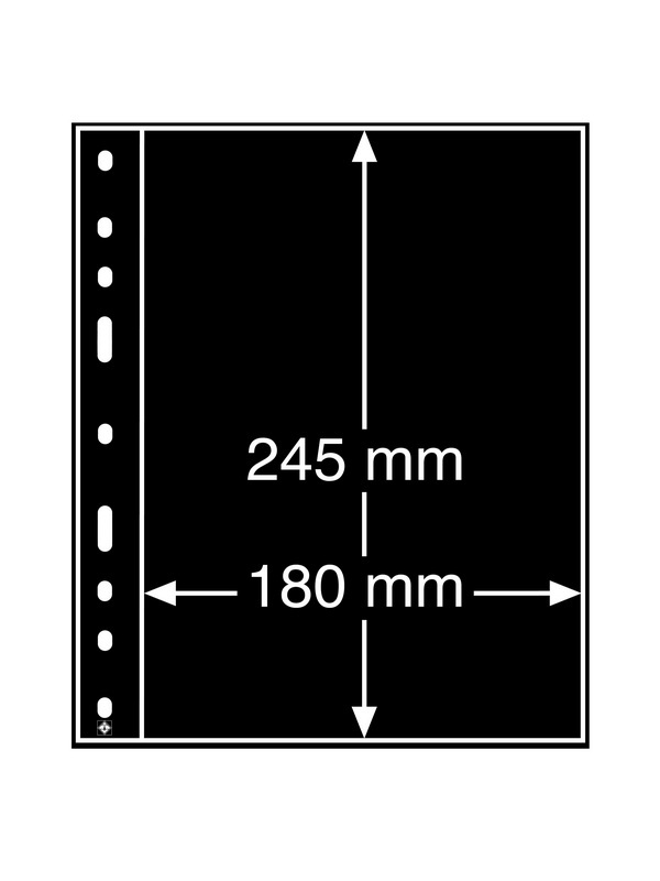 Лист-обложка OPTIMA 1S (202х252 мм) на 1 ячейку (180х245 мм). Leuchtturm, 326667/1