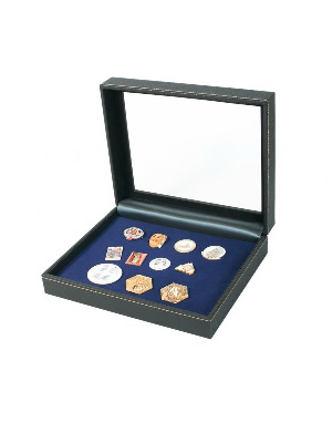 Коллекционный бокс Nera Varius Plus с мягким пористым вкладышем для значков. Lindner, 2369-2419E