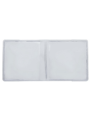 Двойные пакетики для монет (диаметром до 60 мм) из полимерной плёнки, складываются пополам. Упаковка 100 шт, Lindner, 4027