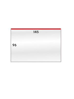 Листы-обложки для стандартных почтовых открыток (145х96 мм). Упаковка 50 шт. Lindner, 889LP