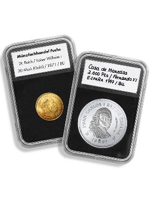 Капсулы Quickslab для монет 26 мм (в упаковке 5 шт). Leuchtturm, 346405 Капсулы Quickslab для монет 26 мм (в упаковке 5 шт). Leuchtturm, 346405