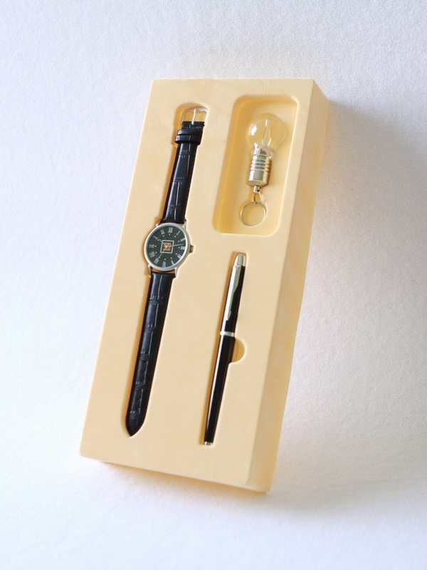 Флокированный ложемент под корпоративный набор