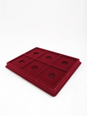 Планшет S (243х304х21 мм) на 6 ячеек (85х96х8 мм) (под знаки с винтом) Планшет S (243х304х21 мм) на 6 ячеек (85х96х8 мм) (под знаки с винтом)