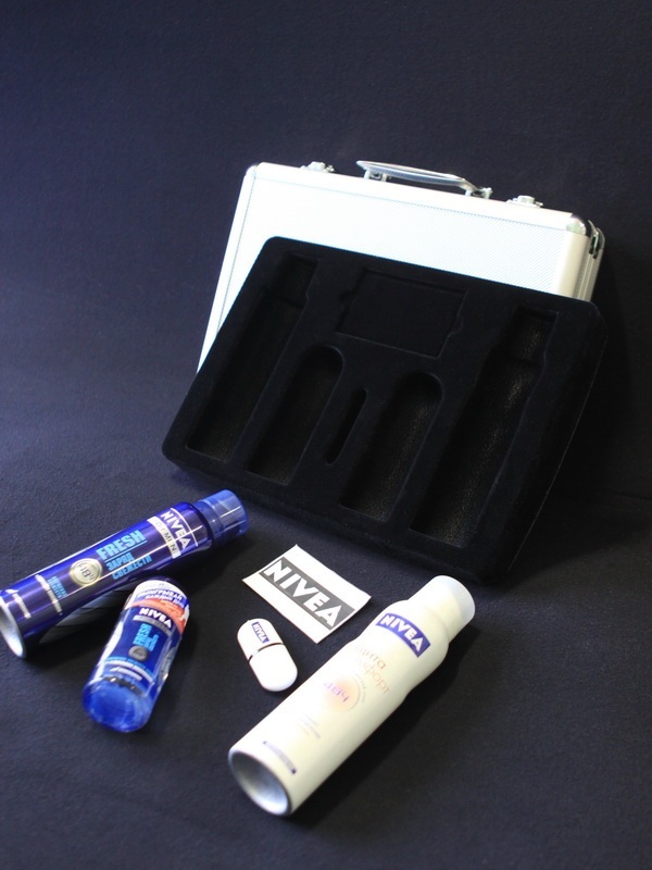 Флокированный ложемент под набор Nivea