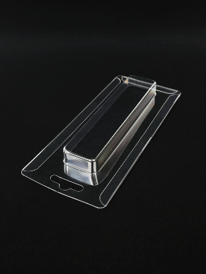 Блистер с загибом краев под изделие 32х138х14,5 мм. Тип 6