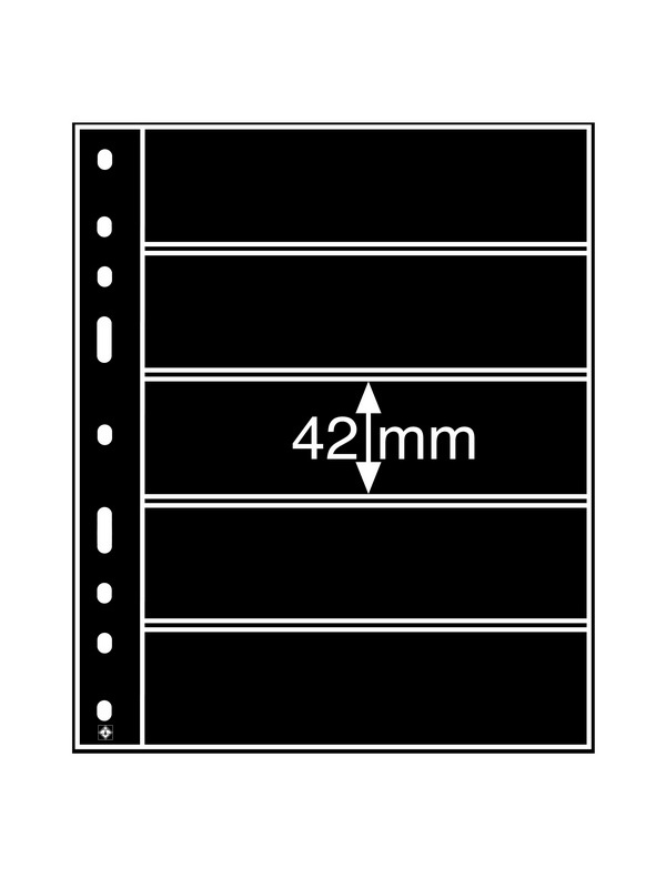 Лист-обложка OPTIMA 5S (202х252 мм) на 5 ячеек (180х42 мм). Leuchtturm, 333229/1
