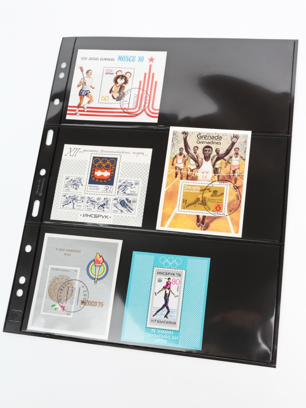 Лист-обложка GRANDE 3S (242х312 мм) двусторонний на 3 ячейки (216х98 мм). Leuchtturm, 305160/1