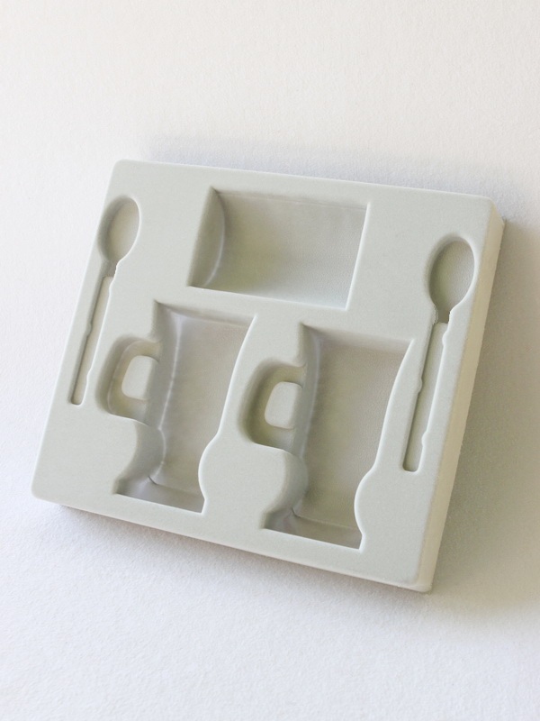 Флокированный ложемент под кофейные аксессуары