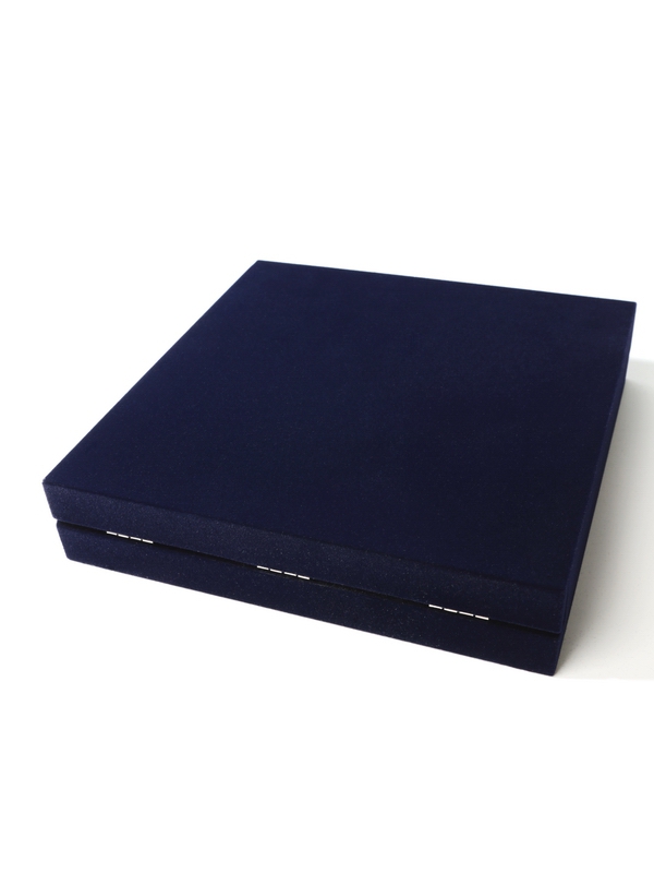 Футляр (192х195х41 мм) с универсальным ложементом, тёмно-синий