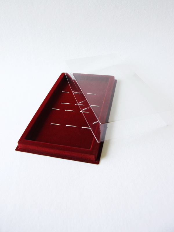  Сувенирная упаковка под набор из 6-ти столовых предметов (145х255х32 мм), зелёный