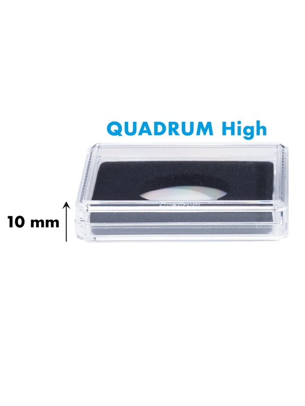 Капсулы Quadrum High для монет 30 мм, толщиной 6,5 мм (в упаковке 5 шт). Leuchtturm, 365929