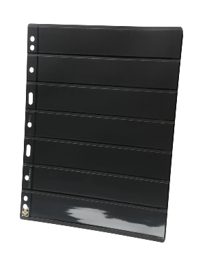 Листы-обложки VARIO PLUS 7S (216х280 мм) на 7 ячеек (195х33 мм). Упаковка из 5 листов. Leuchtturm, 308299 Листы-обложки VARIO PLUS 7S (216х280 мм) на 7 ячеек (195х33 мм). Упаковка из 5 листов. Leuchtturm, 308299