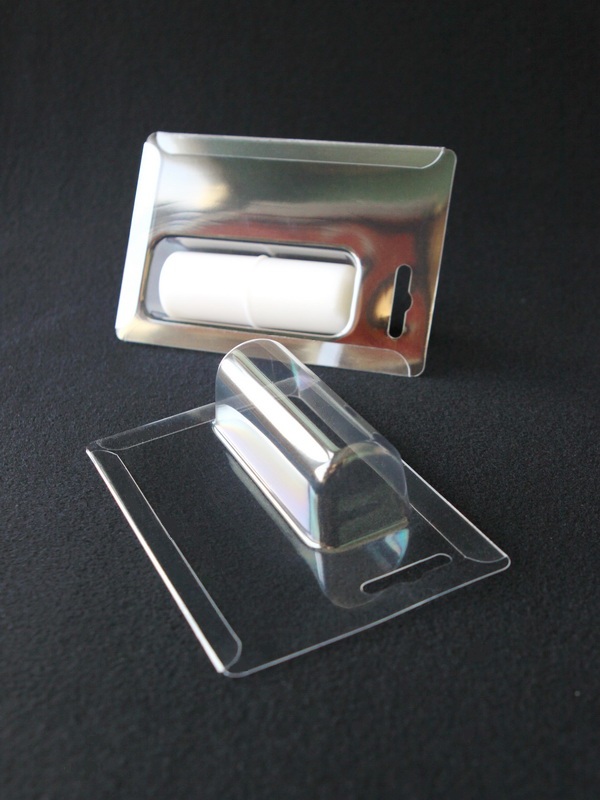 Блистер с загибом краев для тюбика